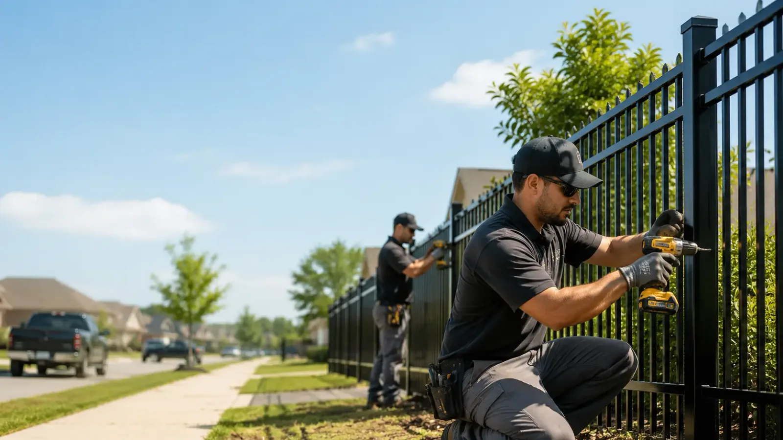 Metal Fence Installation in Roxbury, KS